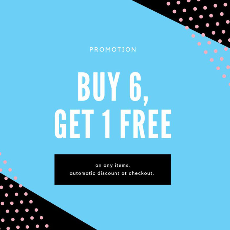 Buy 6 get 1 free - transgender underwear promotion sizes xxxs to 5XLe