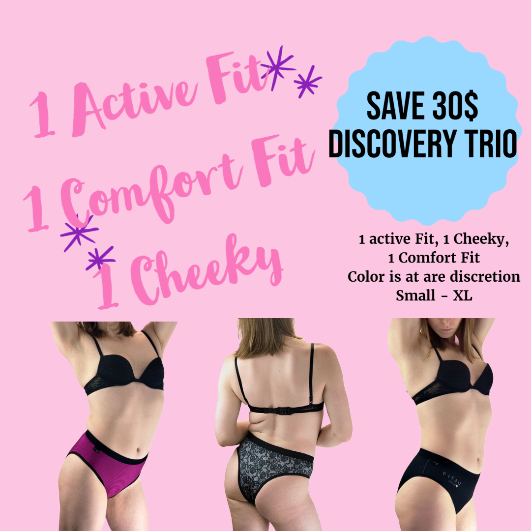discovery trio - save 30$ for non-binary and trans women & girls