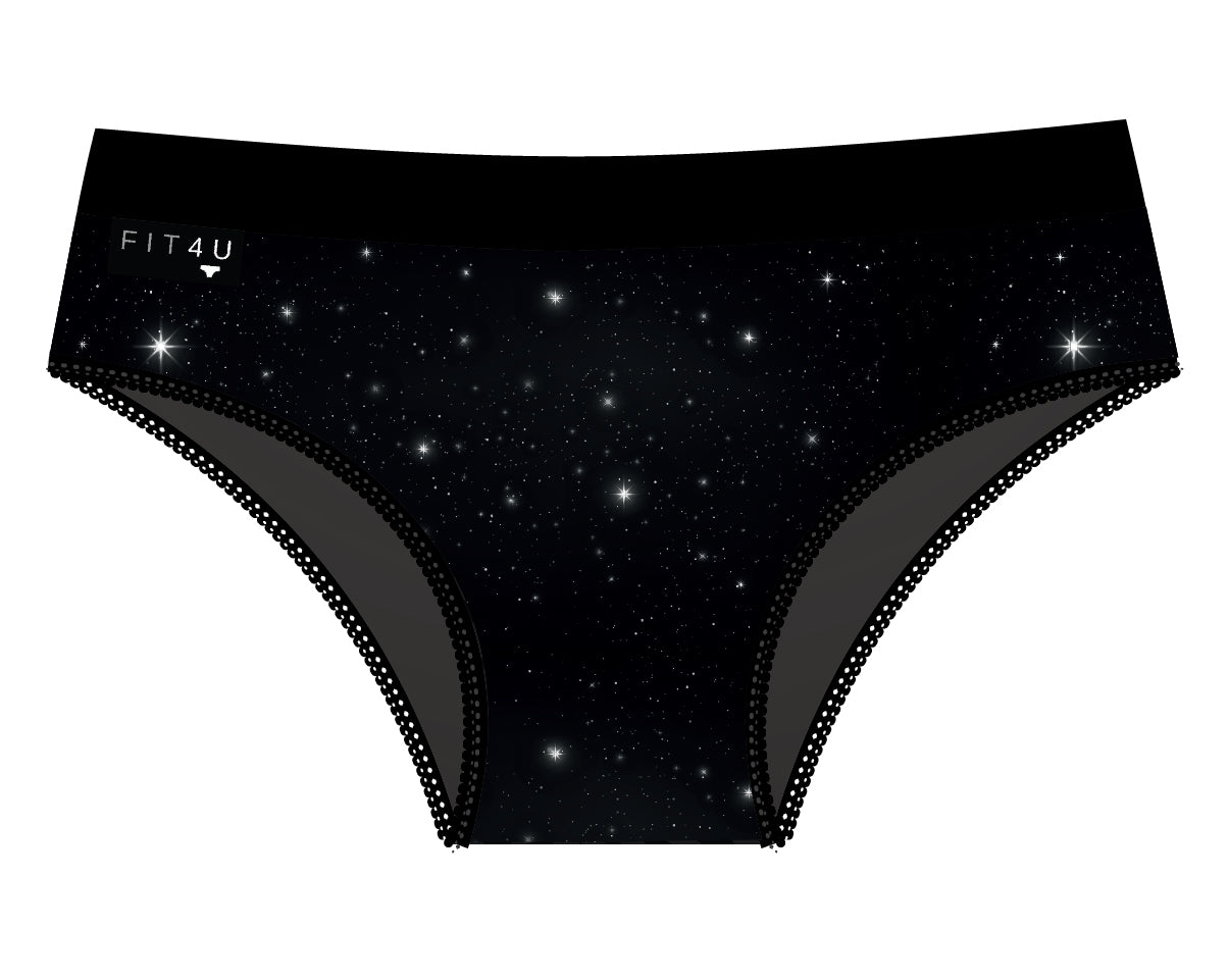 Plus Size Active FIT -Midnight Sky- transgender MTF underwear
