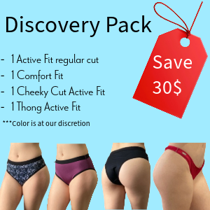 Discovery, tucking underwear, compression underwear, MTF, active fit, transgender slip, transwoman