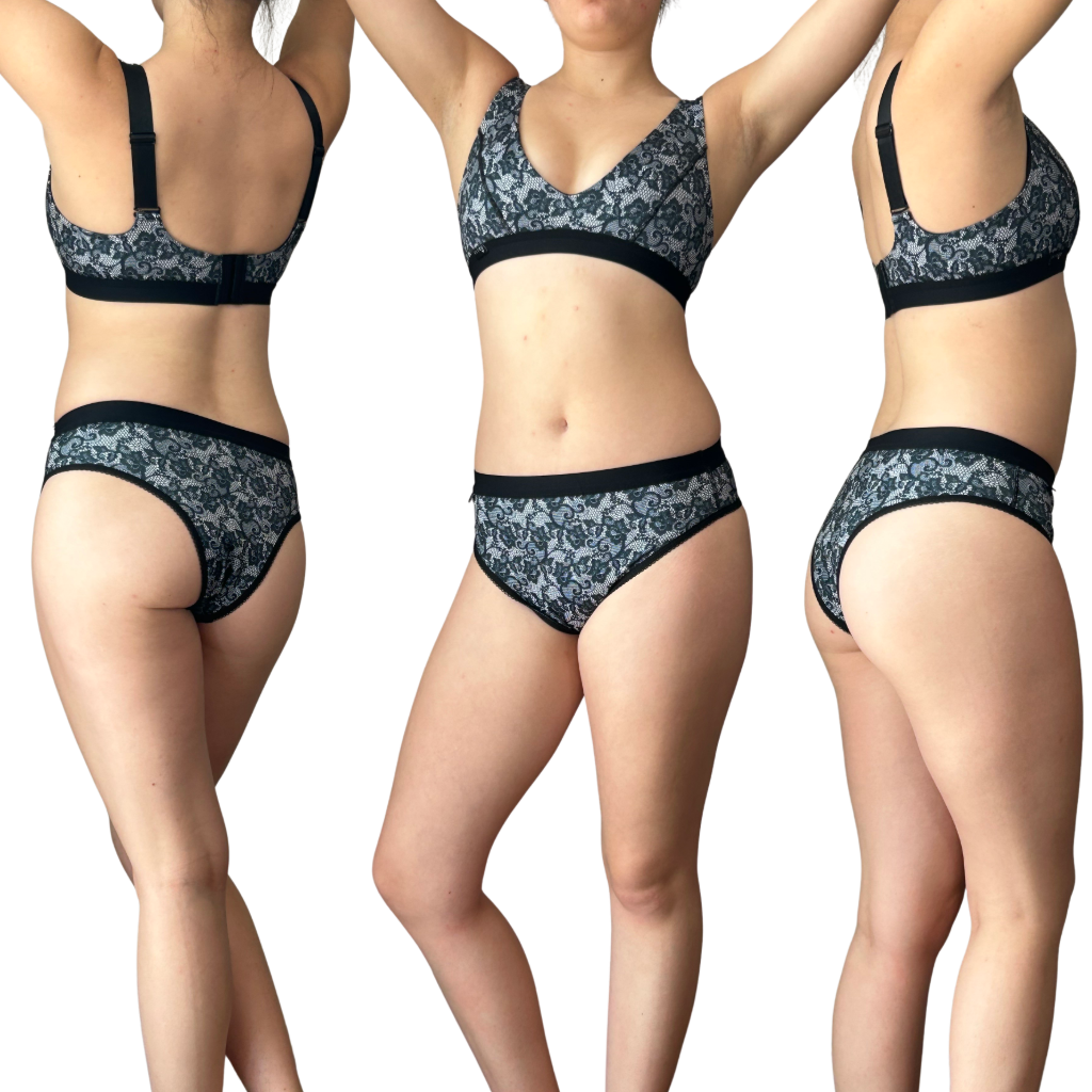 cheeky underwear - pretty lace -tucking underwear