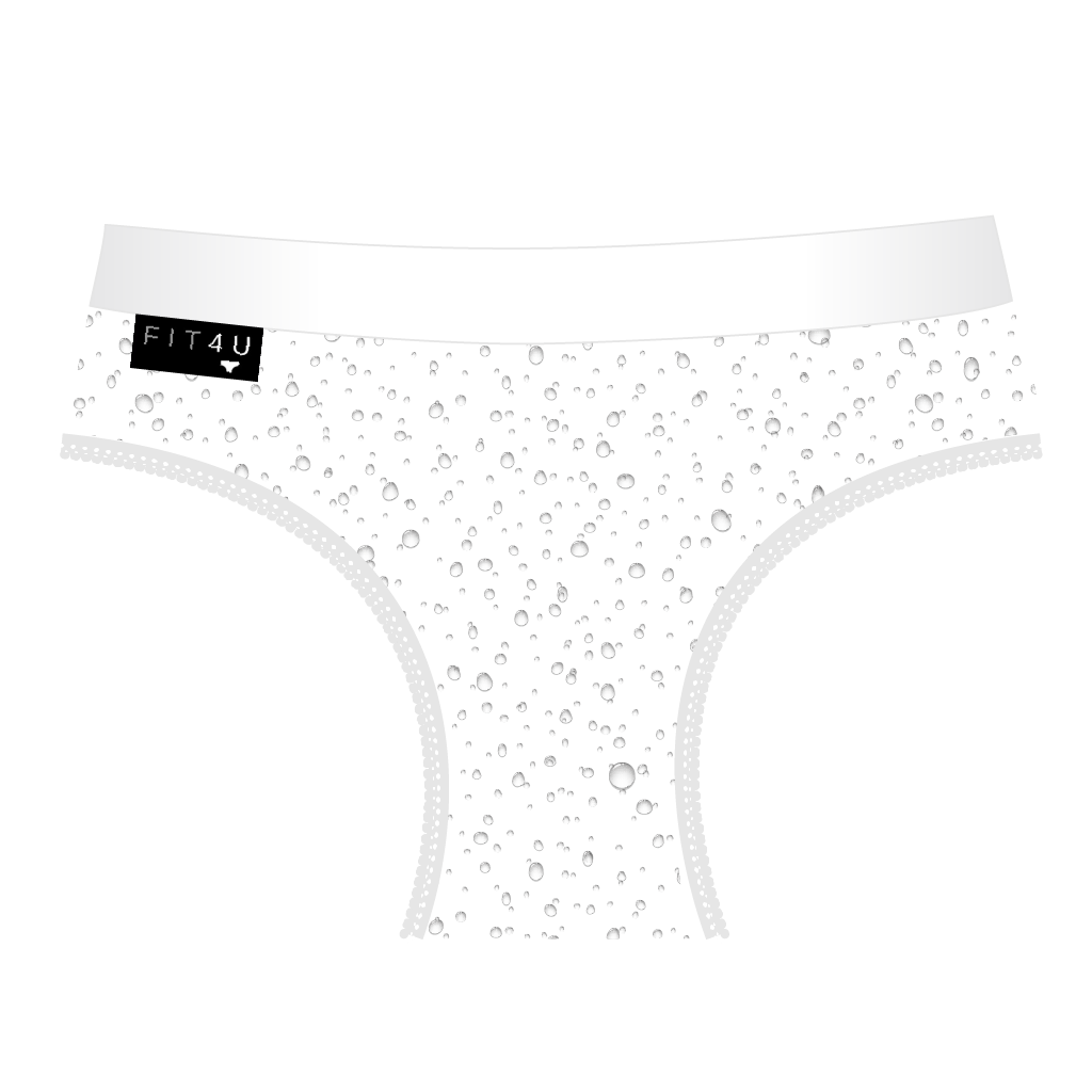 Cheeky underwear - Sparkling drops -tucking underwear