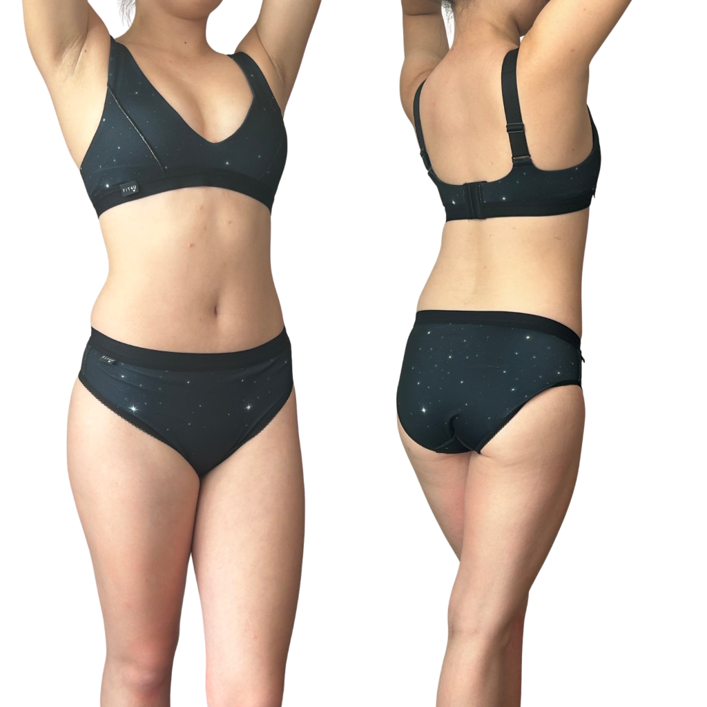 active fit - midnight sky -transgender mtf underwear