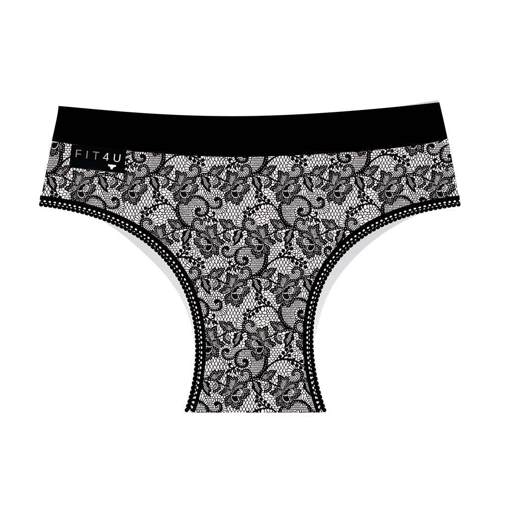 cheeky underwear - pretty lace -tucking underwear