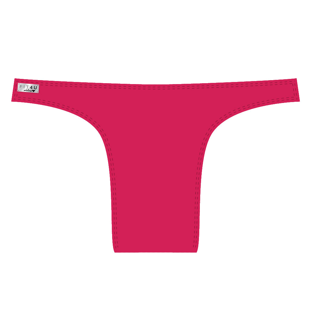 Thong Active Fit- Hot Pink - for non-binary and trans women
